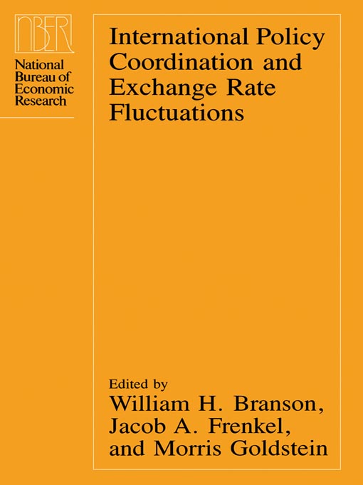 Cover image for International Policy Coordination and Exchange Rate Fluctuations